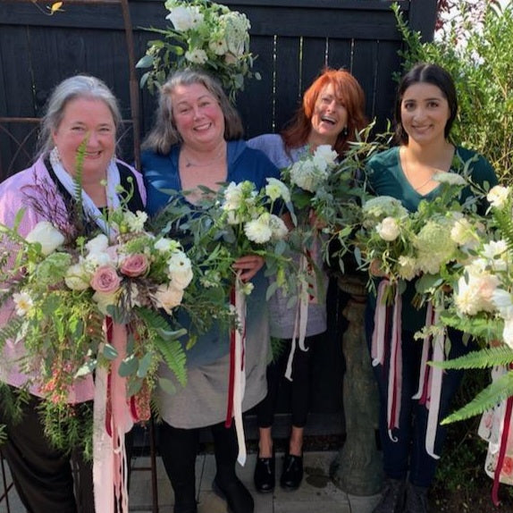 sharlet floral wedding bridal bouquet class